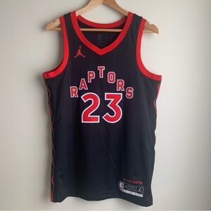 Jordan Toronto Raptors Fred VanVleet #23 Swingman NBA Basketball Jersey Men’s S